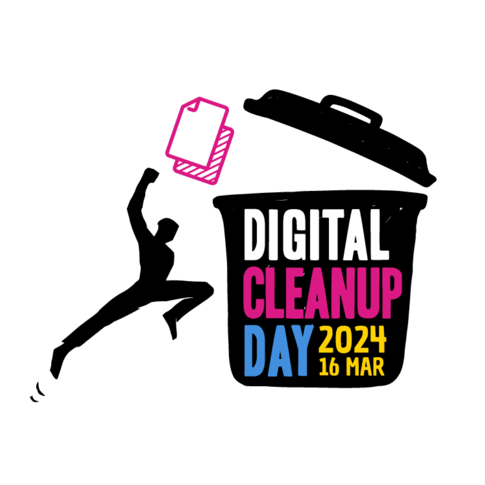 Digital Cleanup Day logo PNG