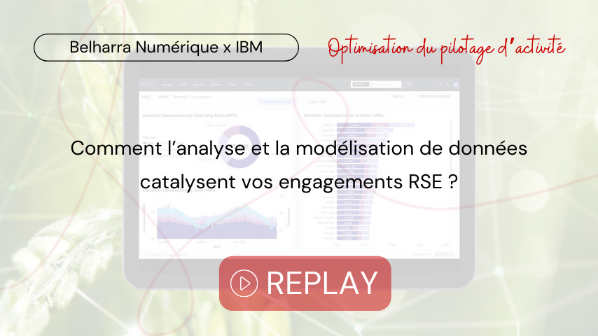 Comment l'analyse et la modélisation de données catalysent vos engagements RSE Replay webinar